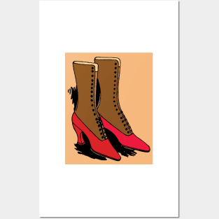 Footwear 23 (Style:2) Posters and Art